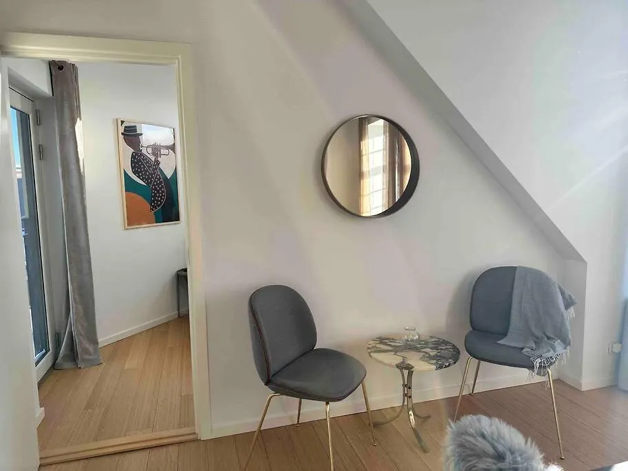 Penthouse-Nordic-Citycenter-Balcony Copenhagen